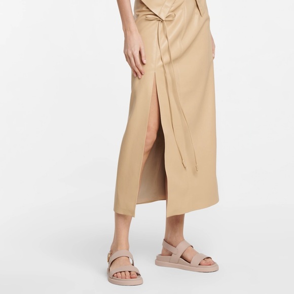 GIANVITO ROSSI Bilbao Leather Sandals Beige SZ 40 - Picture 4 of 9